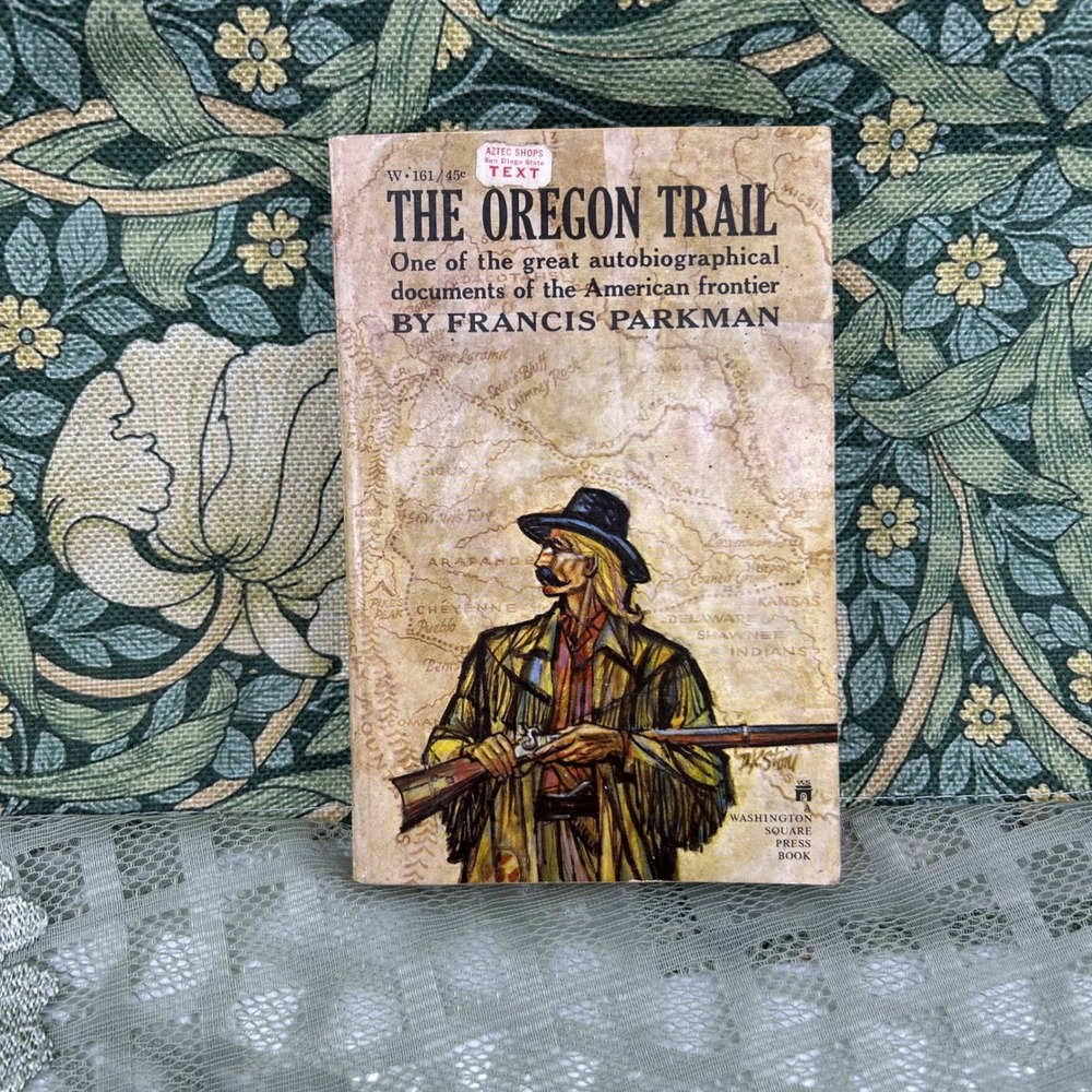 Vintage The Oregon Trail Book By Francis Parkman 1967 Paperback Autobiographical